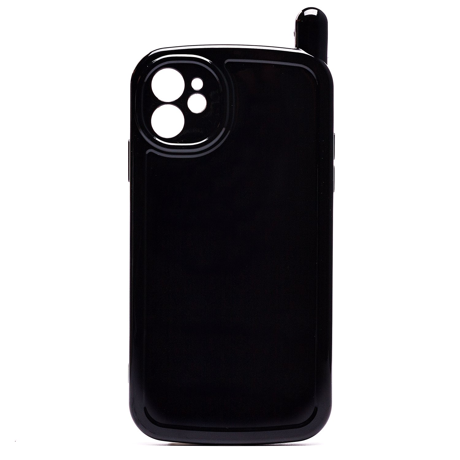 

Чехол iPhone 11 силиконовый с антенной <черный>, iPhone 11