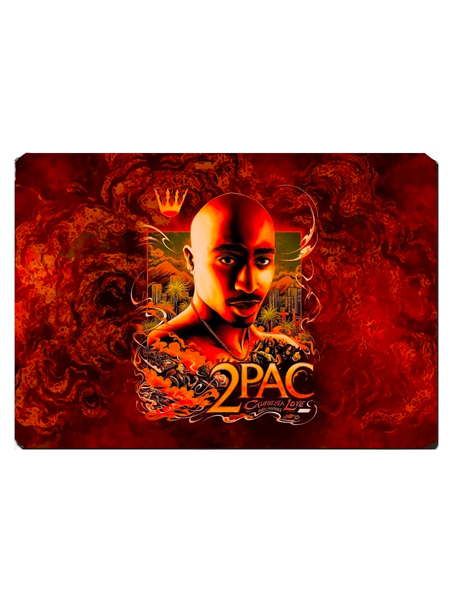 фото Коврик для мыши рэпер 2 pac (california love) drabs