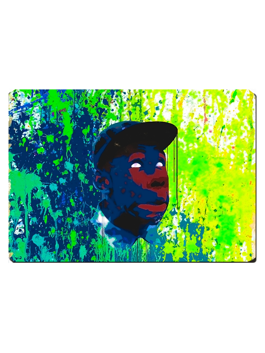 фото Коврик для мыши рэпер tyler the creator (paint splatter) drabs