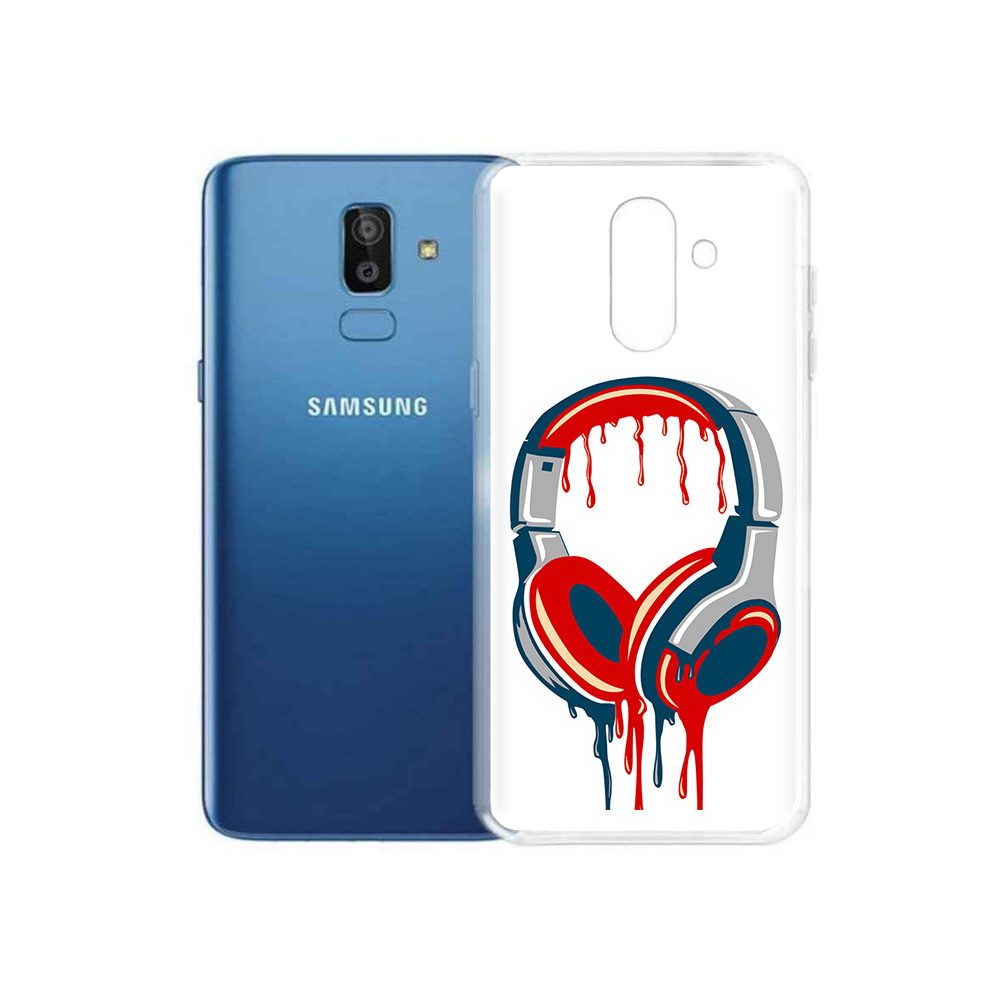 

Чехол MyPads Tocco для Samsung Galaxy J8 не делай громко (PT226929.592.517), Прозрачный, Tocco