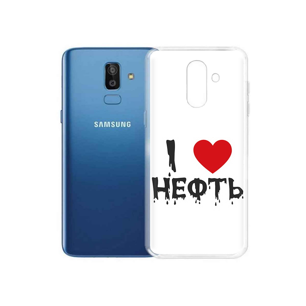

Чехол MyPads Tocco для Samsung Galaxy J8 нефть (PT226929.592.522), Прозрачный, Tocco