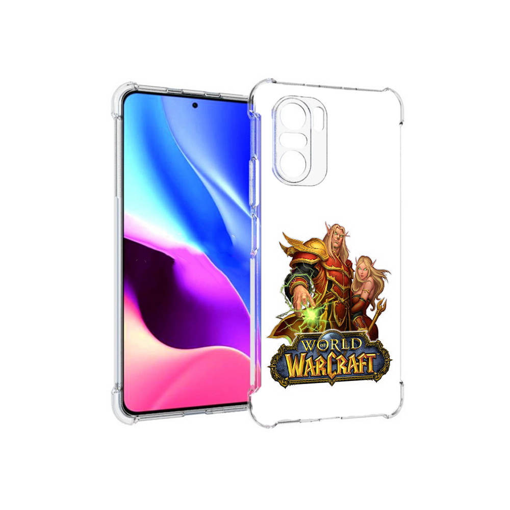 

Чехол MyPads Tocco для Xiaomi Redmi K40 варкрафт2 (PT158239.260.256), Прозрачный, Tocco