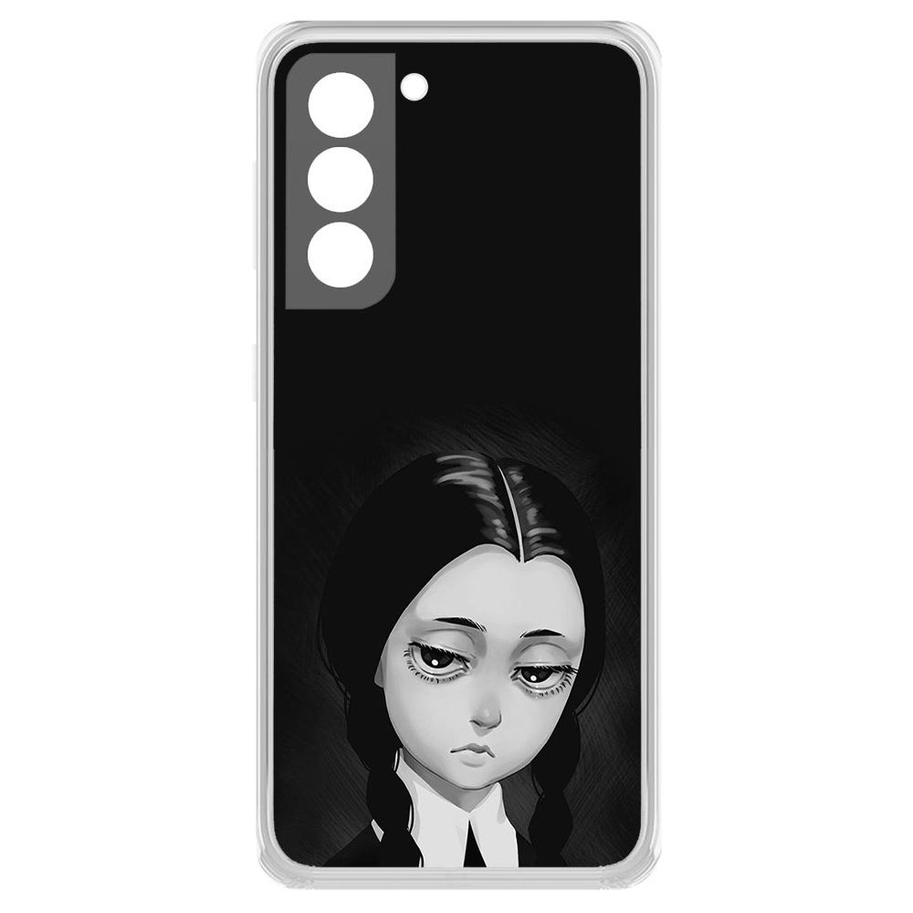 

Чехол-накладка Уэнсдей Аддамс - Рисованная Уэнсдей для Samsung Galaxy S21+ (G996)