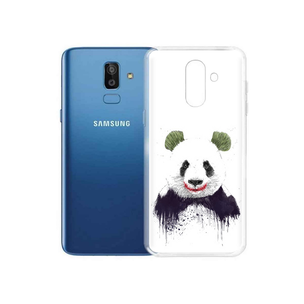 

Чехол MyPads Tocco для Samsung Galaxy J8 панда джокер (PT226929.592.533), Прозрачный, Tocco