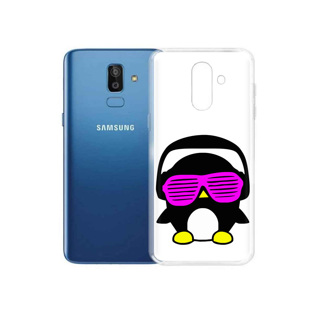 

Чехол MyPads Tocco для Samsung Galaxy J8 пингвин (PT226929.592.541), Прозрачный, Tocco