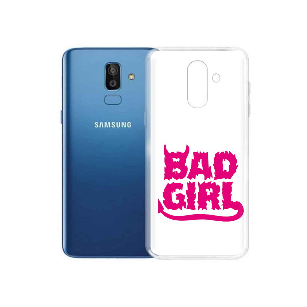 

Чехол MyPads Tocco для Samsung Galaxy J8 плохая девочка (PT226929.592.545), Прозрачный, Tocco