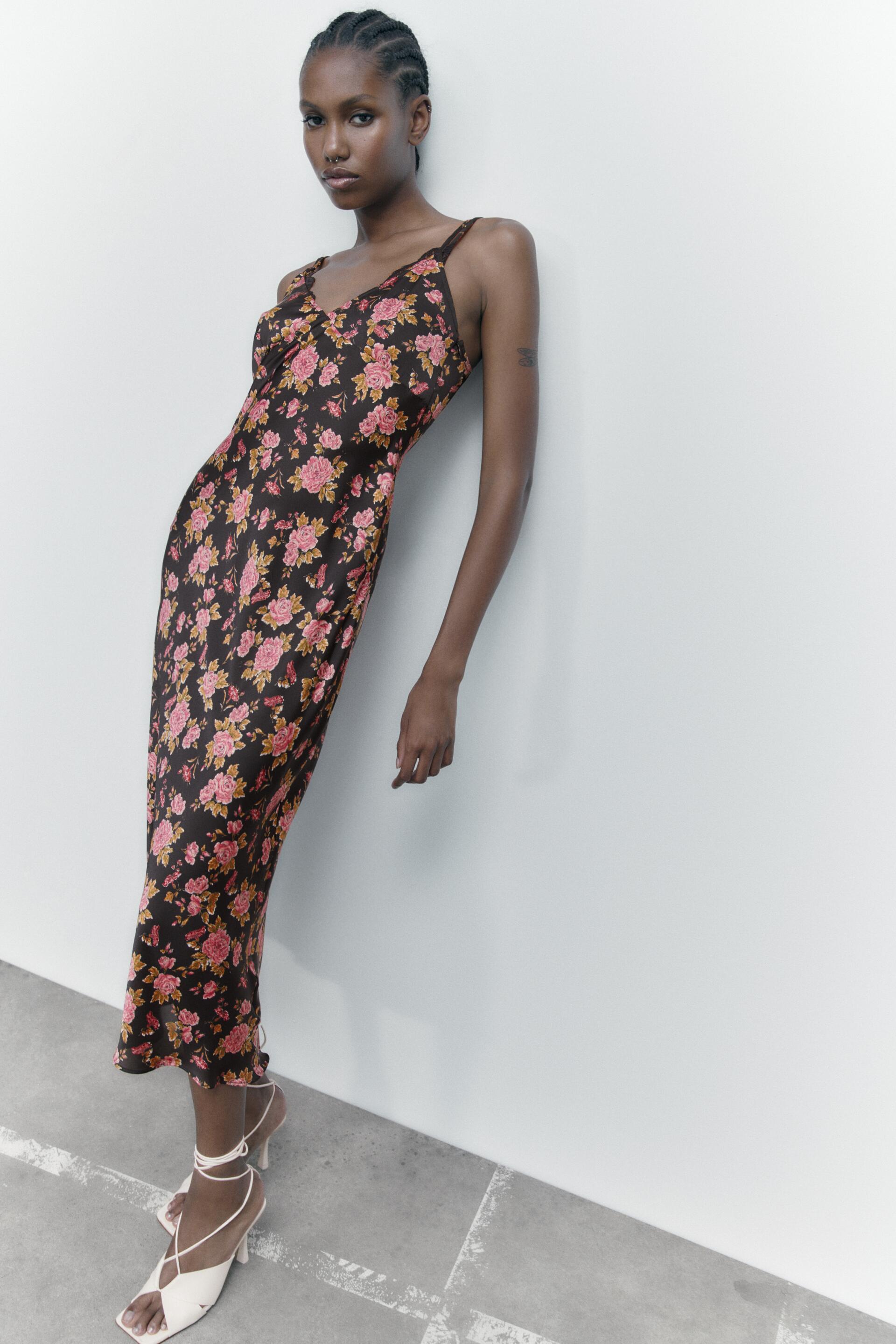 

Платье женское ZARA 07200241 разноцветное XS (доставка из-за рубежа), 07200241