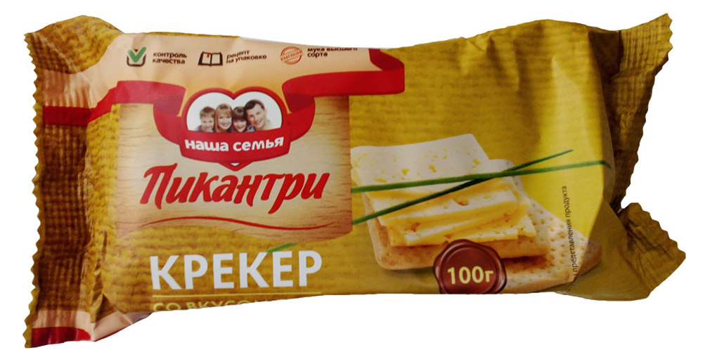

Крекер Пикантри с сыром 100 г