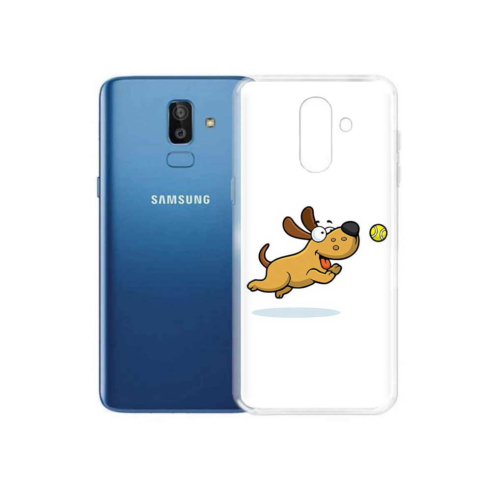 

Чехол MyPads Tocco для Samsung Galaxy J8 пёсик (PT226929.592.563), Прозрачный, Tocco