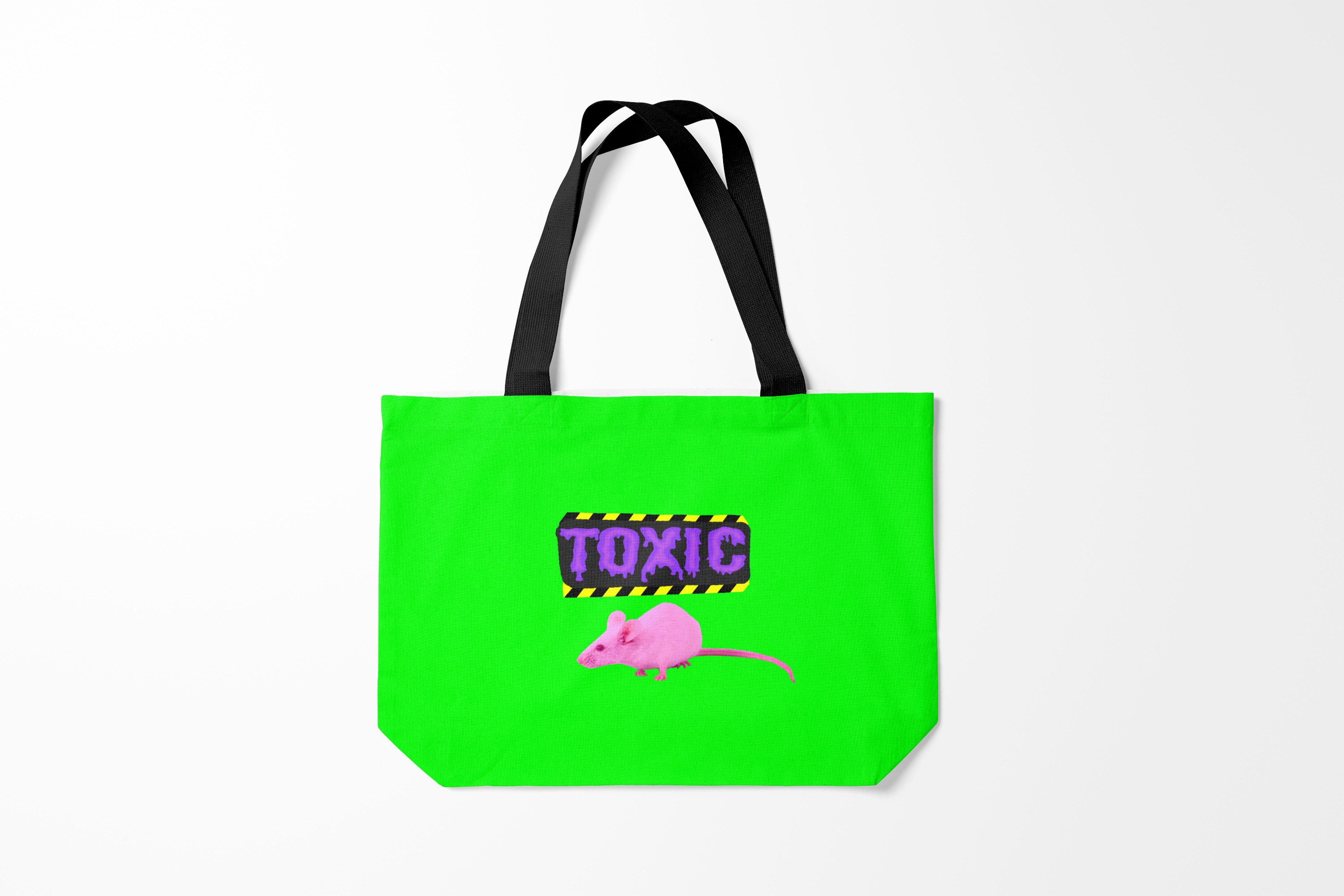 

Сумка шoппер унисекс Burnettie Toxic, зеленый, Toxic