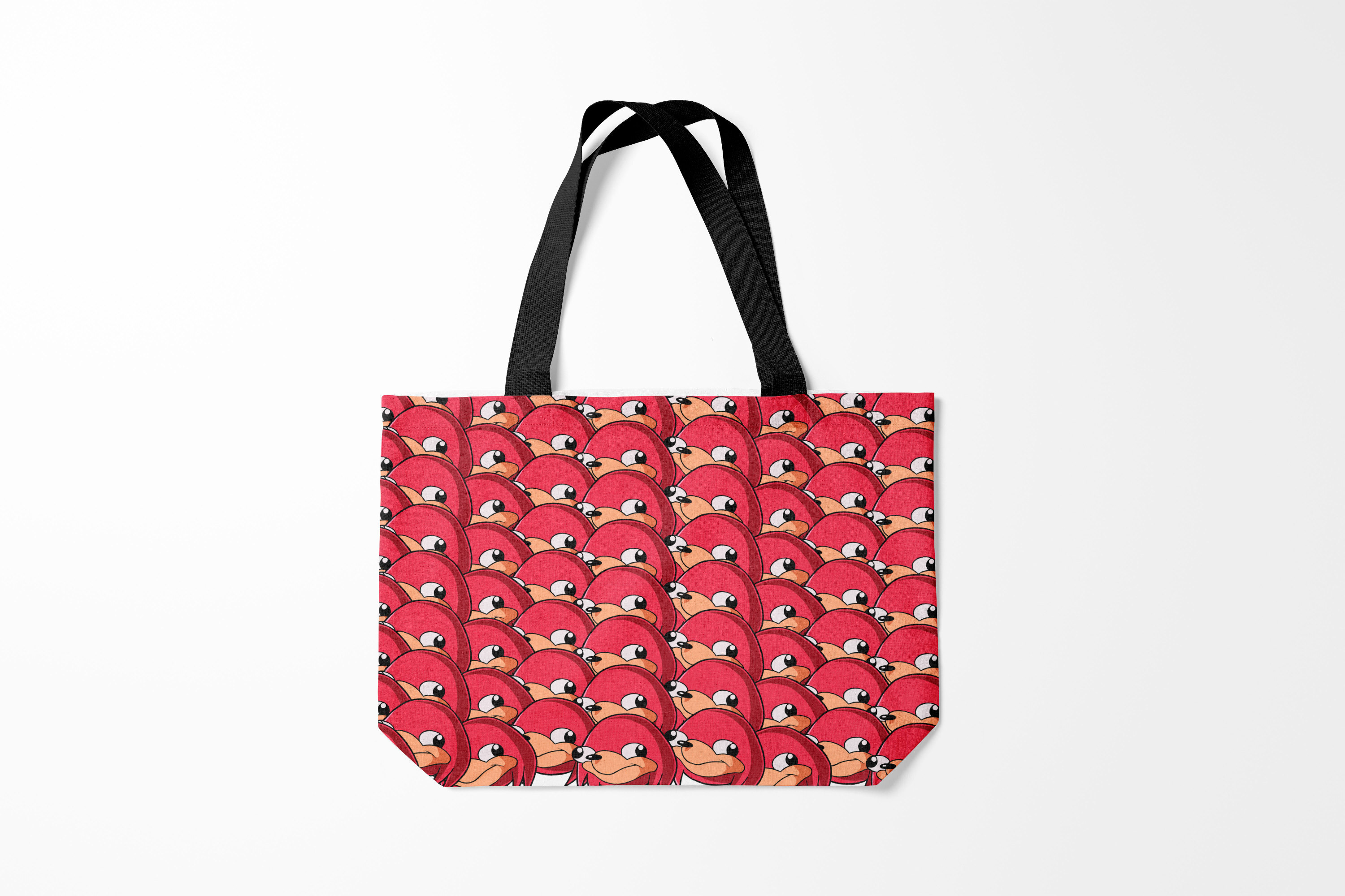 

Сумка шoппер унисекс Burnettie Knuckles, красный, Knuckles