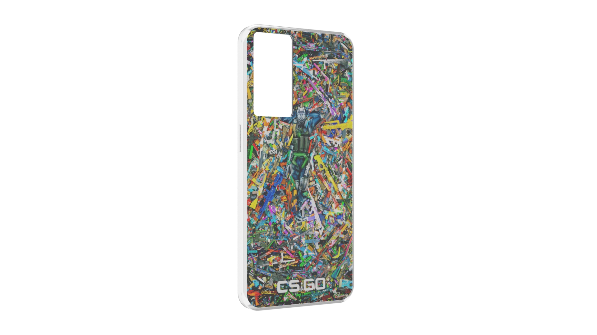 

Чехол MyPads CS GO guns skins мужской для OPPO A96 5G / Reno7 Lite / Reno 7Z / F12 Pro 5G, Прозрачный, Tocco