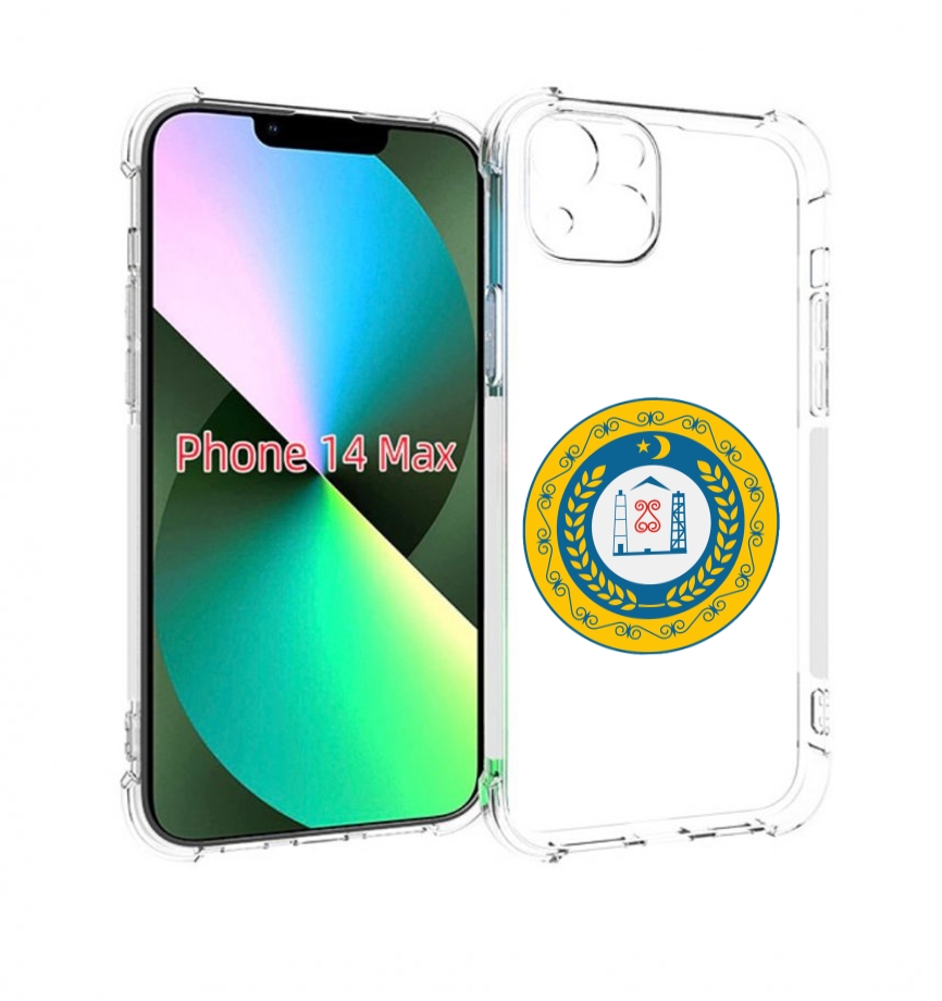 

Чехол MyPads герб-чечня для iPhone 14 Plus (6.7), Прозрачный, Tocco
