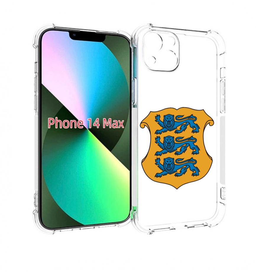 

Чехол MyPads герб-эстонии для iPhone 14 Plus (6.7), Прозрачный, Tocco