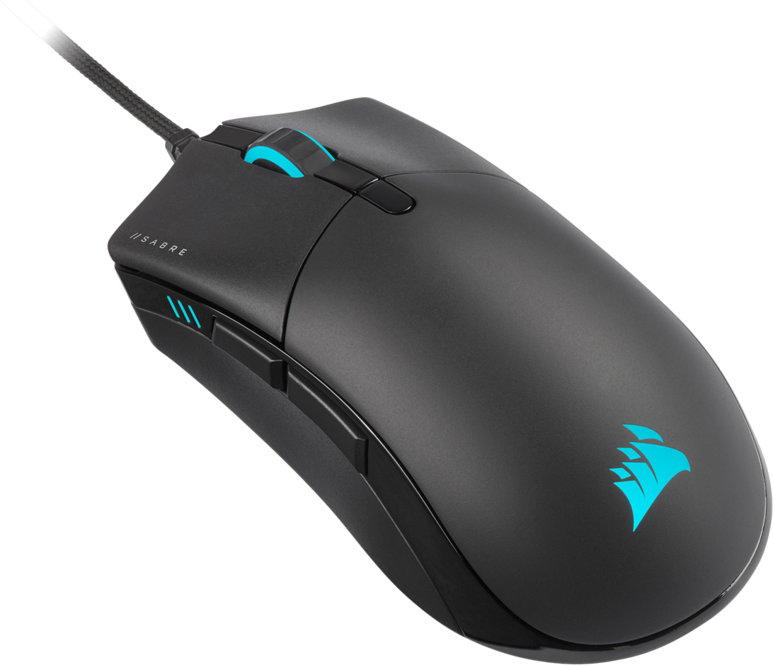 фото Игровая мышь corsair gaming sabre rgb pro ch-9303111-eu black