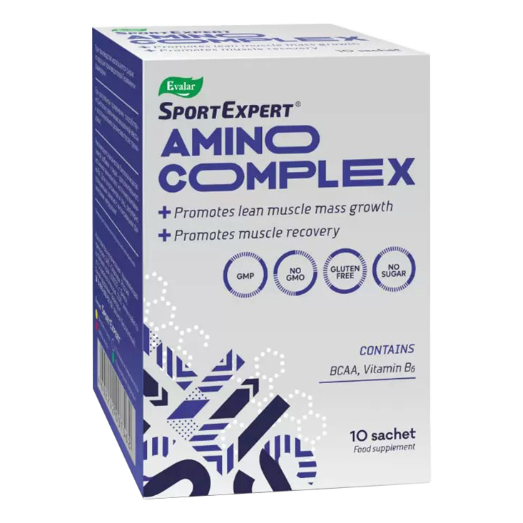 

Аминокислотный комплекс SportExpert 4,6 г 10 шт