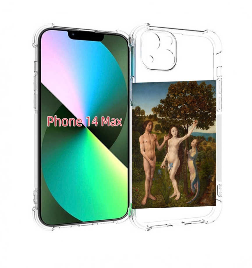 

Чехол MyPads грехопадение для iPhone 14 Plus (6.7), Прозрачный, Tocco