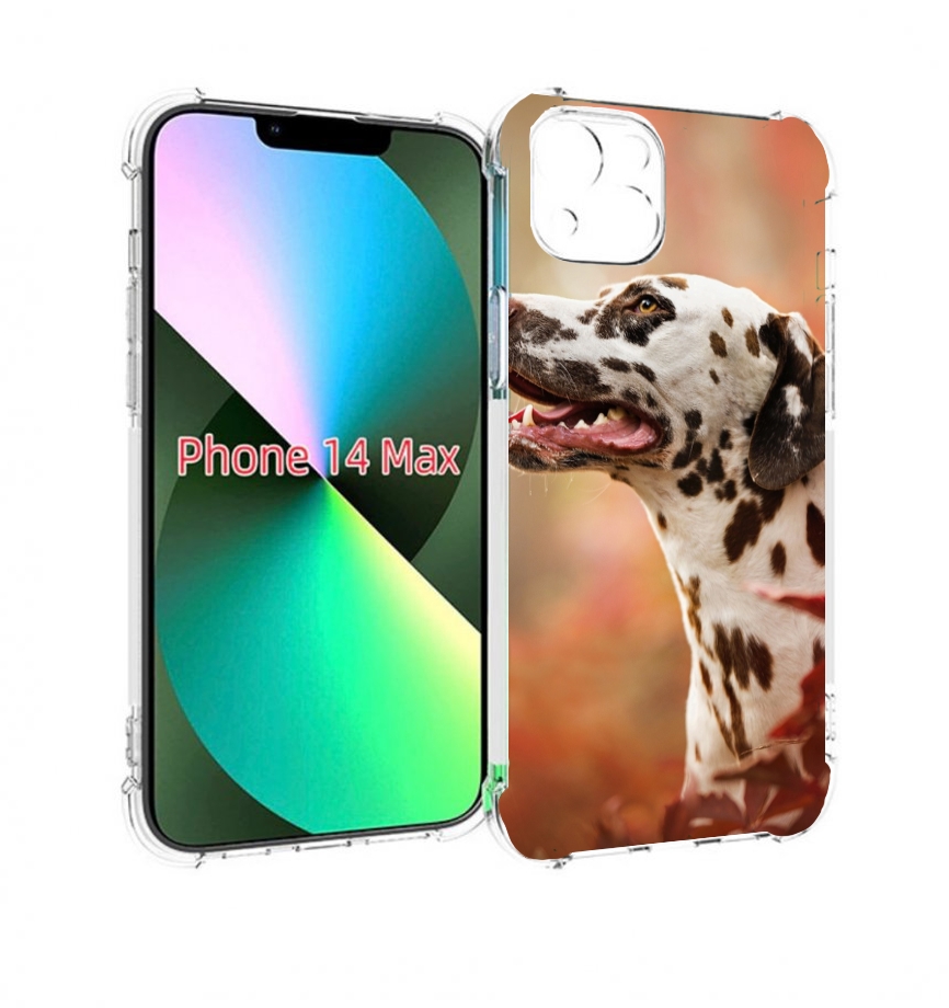 

Чехол MyPads далматин для iPhone 14 Plus (6.7), Прозрачный, Tocco
