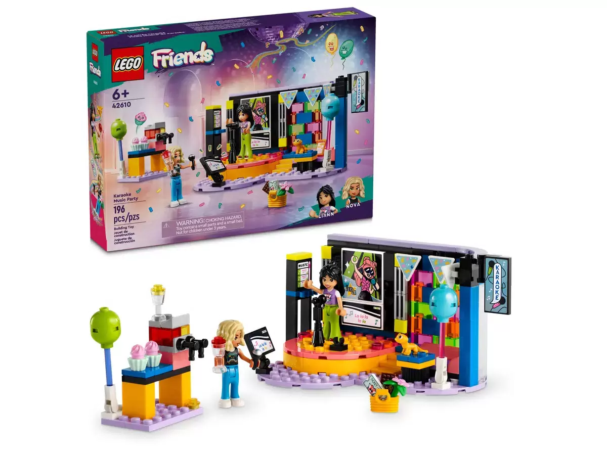 

Конструктор Lego Friends Караоке музыкальная вечеринка, 42610, 42610