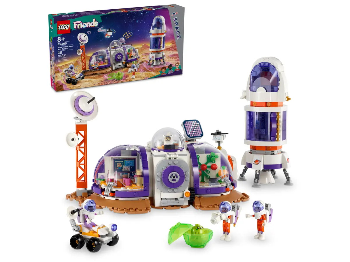 Конструктор Lego Friends Космическая база и ракета Марса, 42605