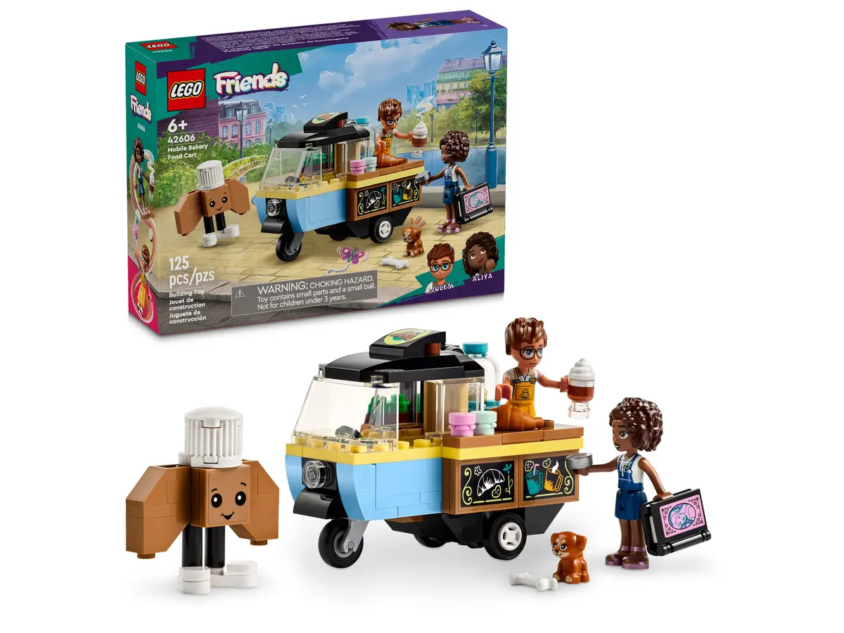 

Конструктор Lego Friends Пекарня на колесах, 42606, 42606