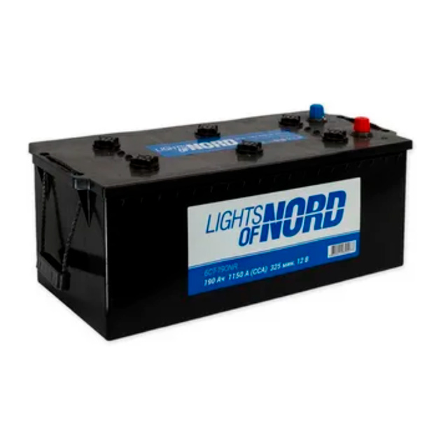 

Аккумулятор Lights of Nord 190 А/ч L+ 513x223x217 EN1 150 А