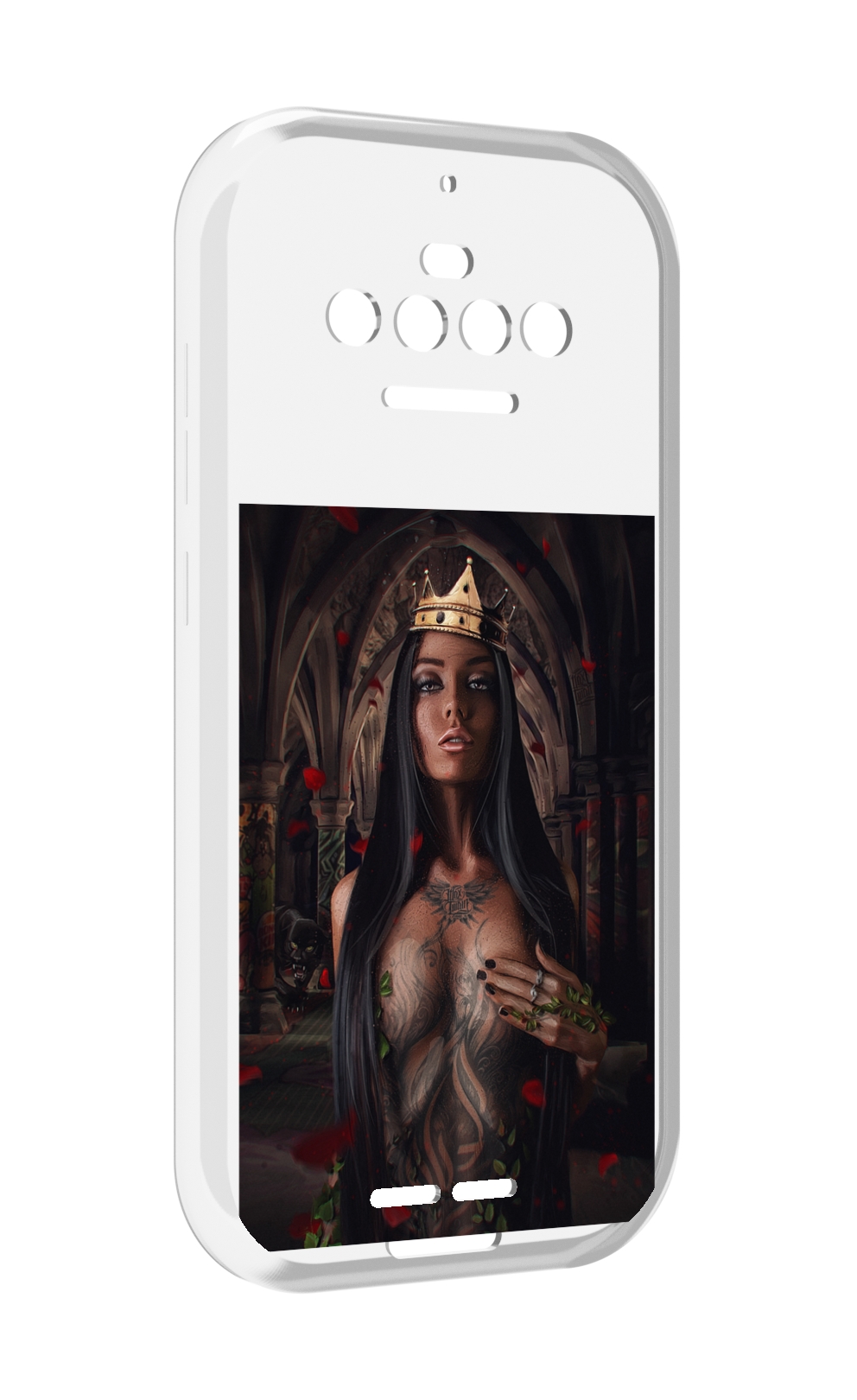 

Чехол MyPads багровый-пик для Oukitel F150 R2022, Прозрачный, Tocco