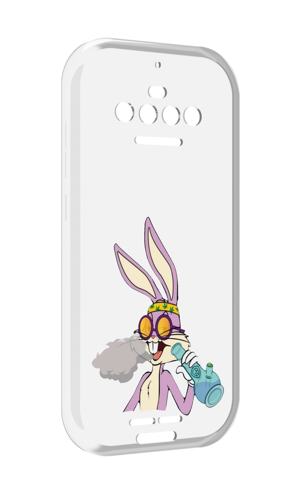 

Чехол MyPads бакс-банни-любитель-подымить для Oukitel F150 R2022, Прозрачный, Tocco