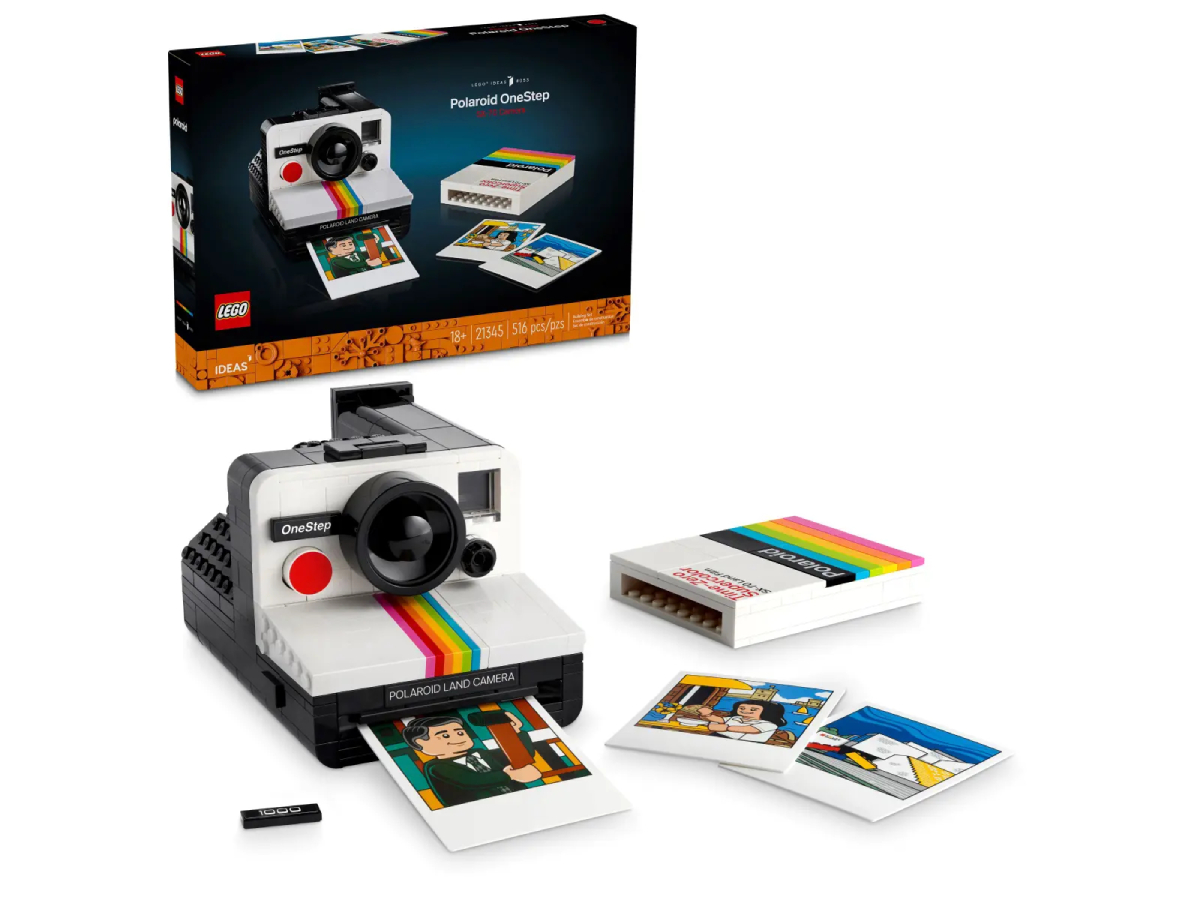 

Конструктор Lego Ideas Камера Polaroid OneStep SX-70, 21345, 21345