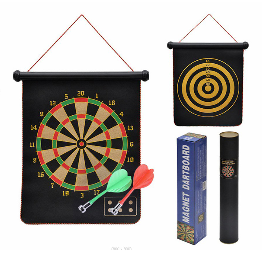 Дартс на магнитах и мишень с 6 дротиками