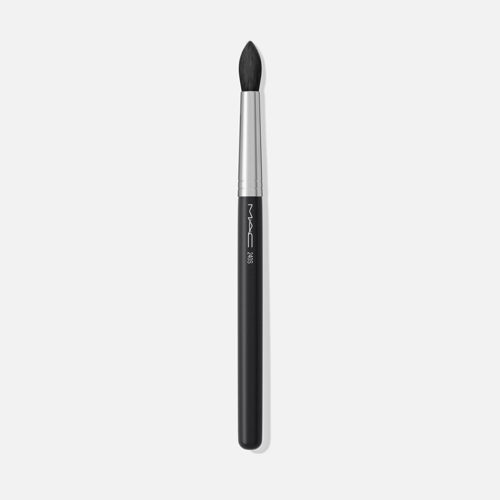 Кисть для теней MAC Cosmetics Large Tapered Blending Brush №240S синтетическая, черная