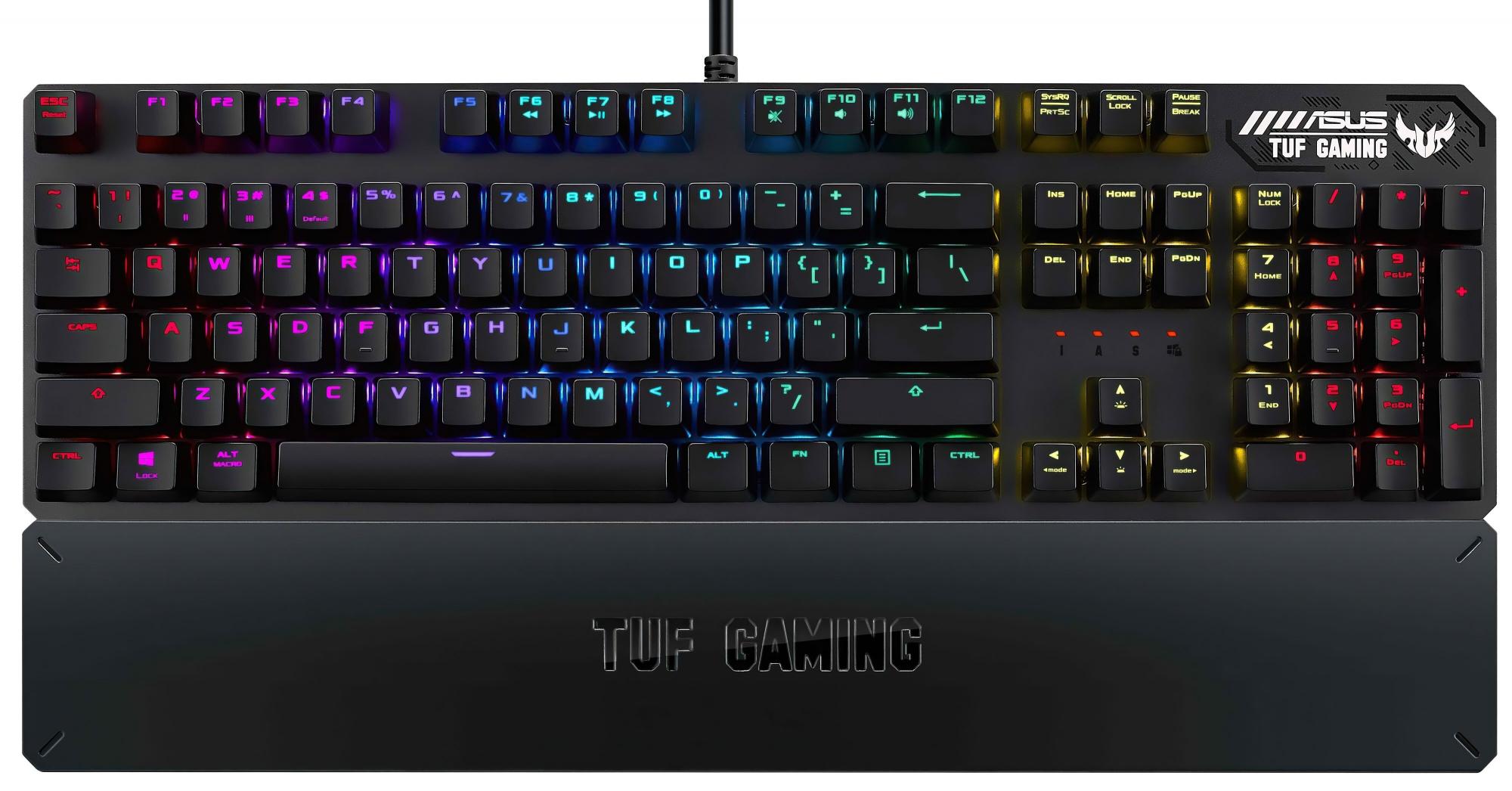Игровая клавиатура Asus TUF Gaming K3 Kailh Brown 90MP01Q1-BKRA00 Black