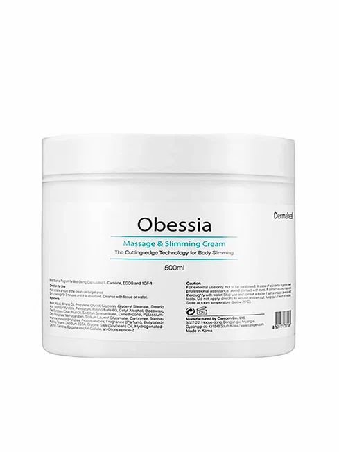 Массажный антицеллюлитный крем Obessia MassageSlimming Cream для тела 500мл