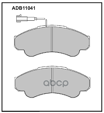 

Колодки передние FIAT DucatoCITROEN Jumper ADB 11041 ALLIED NIPPON ADB 11041 ALLIED NIPPON