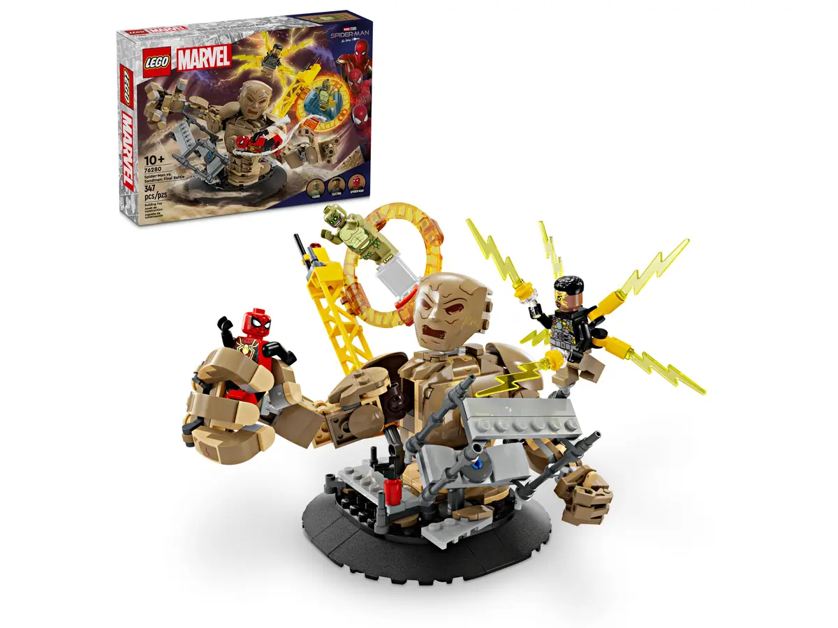 

Конструктор Lego Marvel Super Heroes 76280 Человек-паук против Песочного человека, 76280