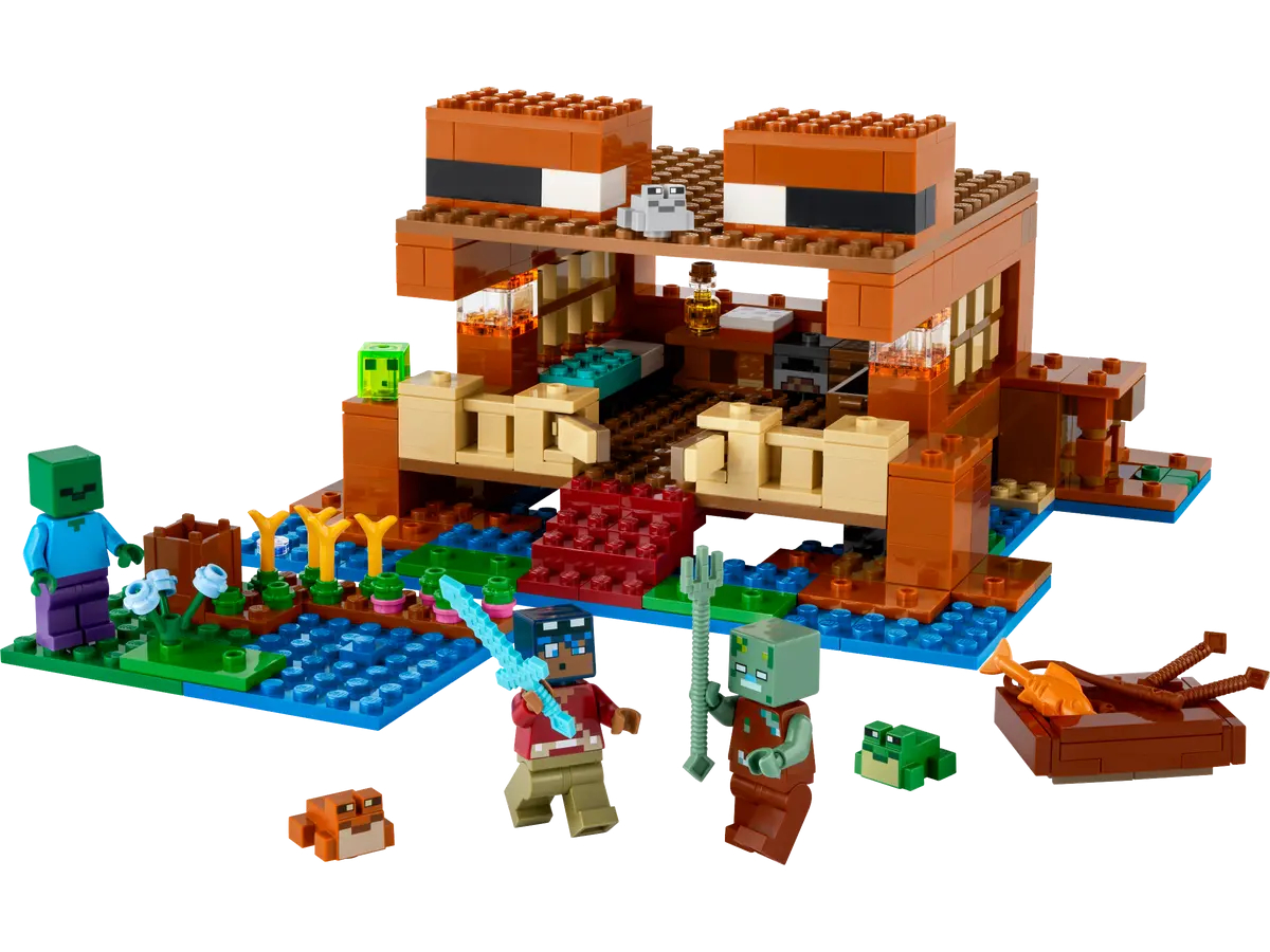 Конструктор Lego Minecraft The Frog House, 21256