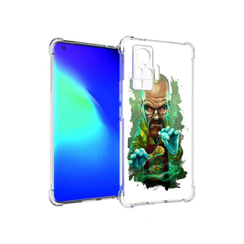 

Чехол MyPads Tocco для Vivo X50 Pro повар (PT151209.405.546), Прозрачный, Tocco
