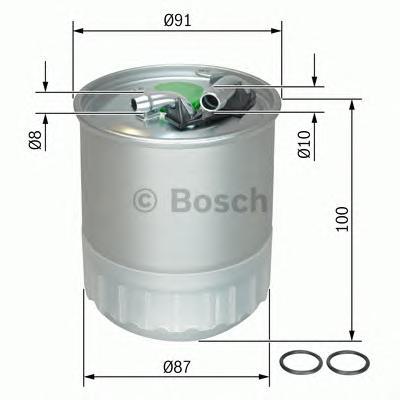 BOSCH Фильтр топливный BOSCH F026402056