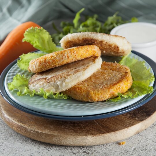 

Биточки ВкусВилл морковные и капустные 390 г