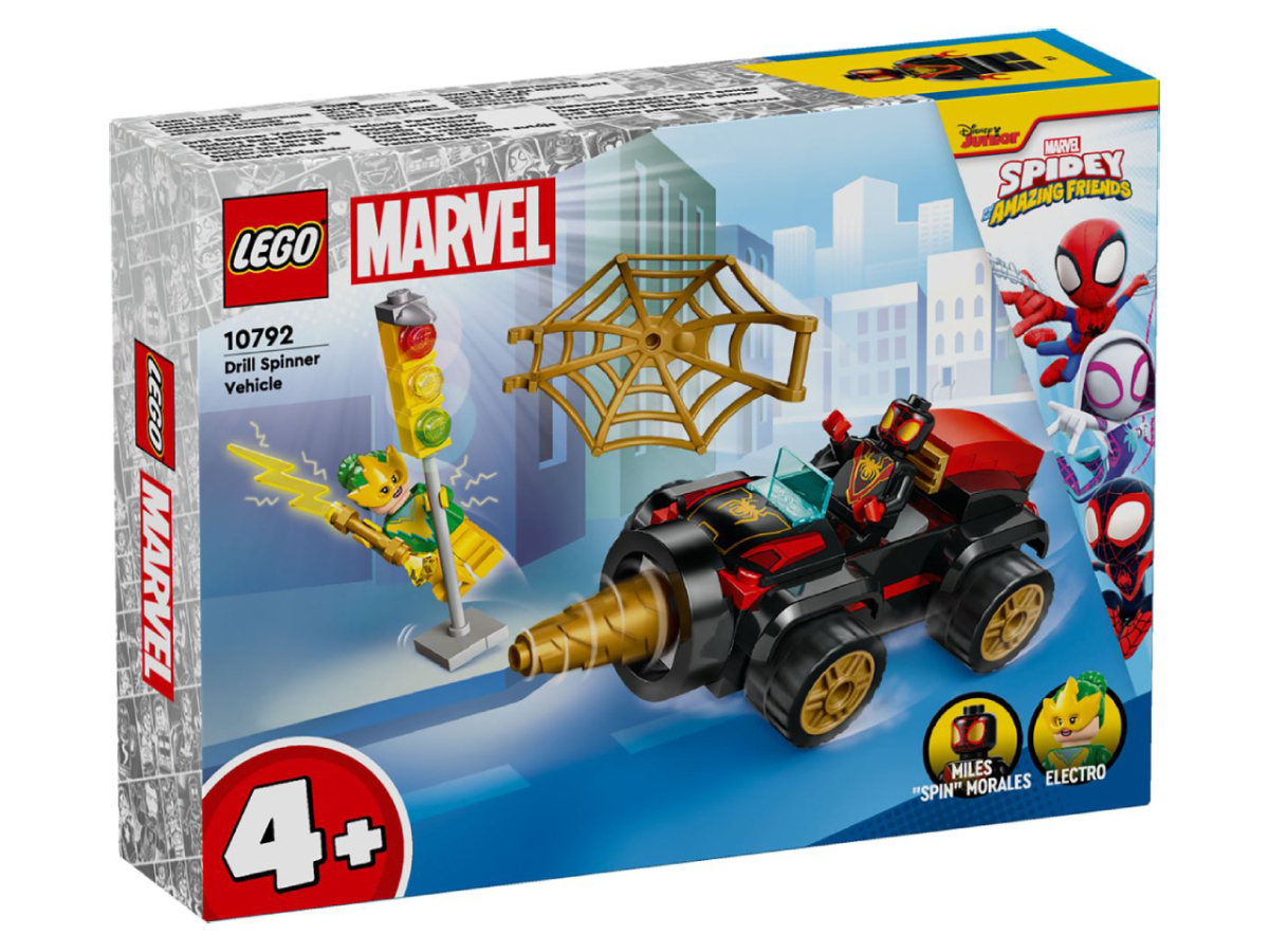 

Конструктор Lego Marvel Spidey Буровая машина, 10792, 10792