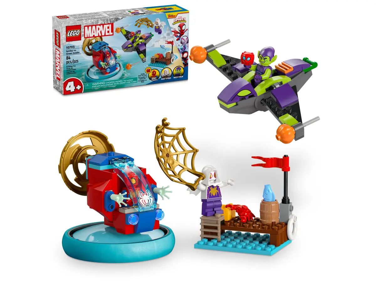 

Конструктор Lego Marvel Паук против Зеленого Гоблина, 10793, 10793