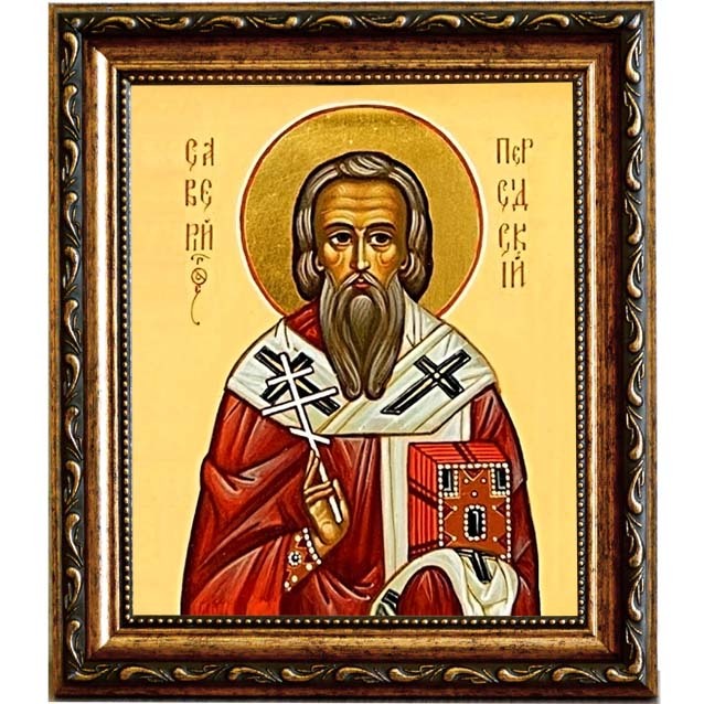 

Саверий Бет-Селевкийский (Персидский) епископ Священномученик. Икона на холсте.
