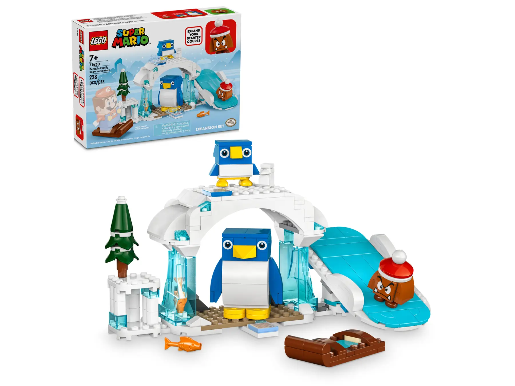 

Конструктор Lego Снежные приключения пингвинов, 71430, 71430