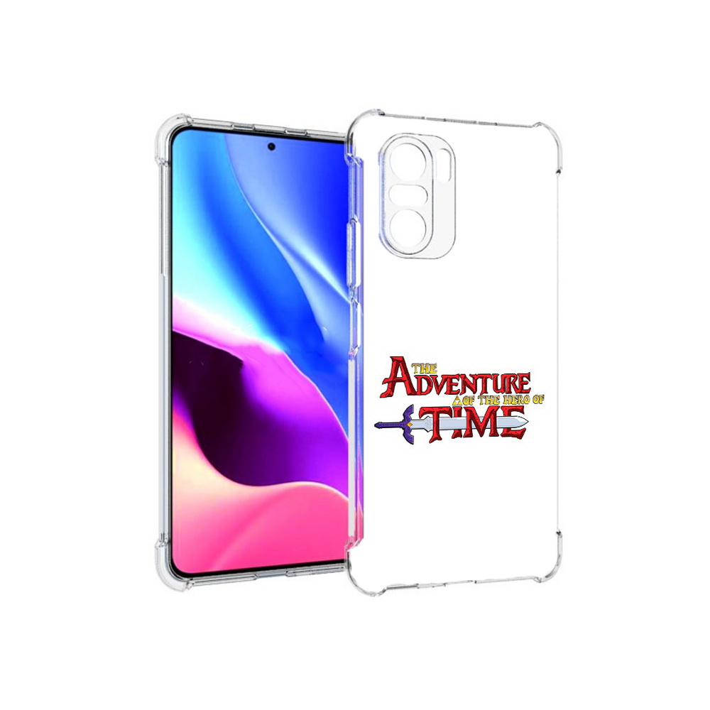 

Чехол MyPads Tocco для Xiaomi Redmi K40 время приключений логотип (PT158239.260.275), Прозрачный, Tocco