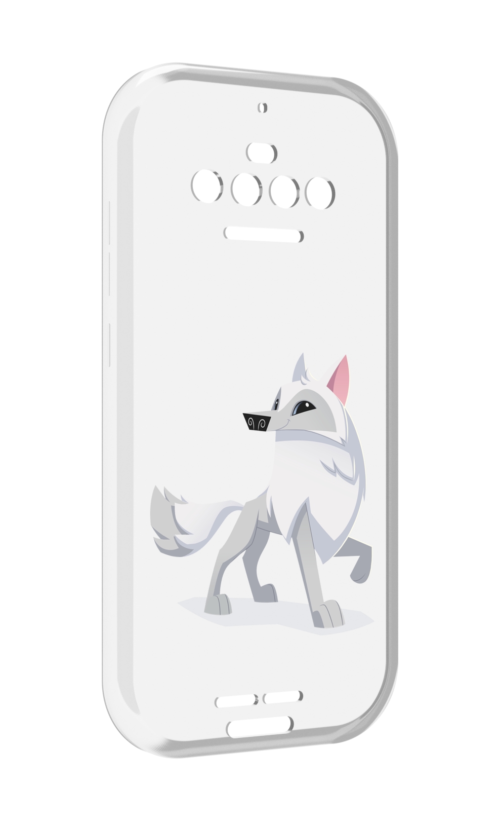 

Чехол MyPads волчок-серый для Oukitel F150 R2022, Прозрачный, Tocco