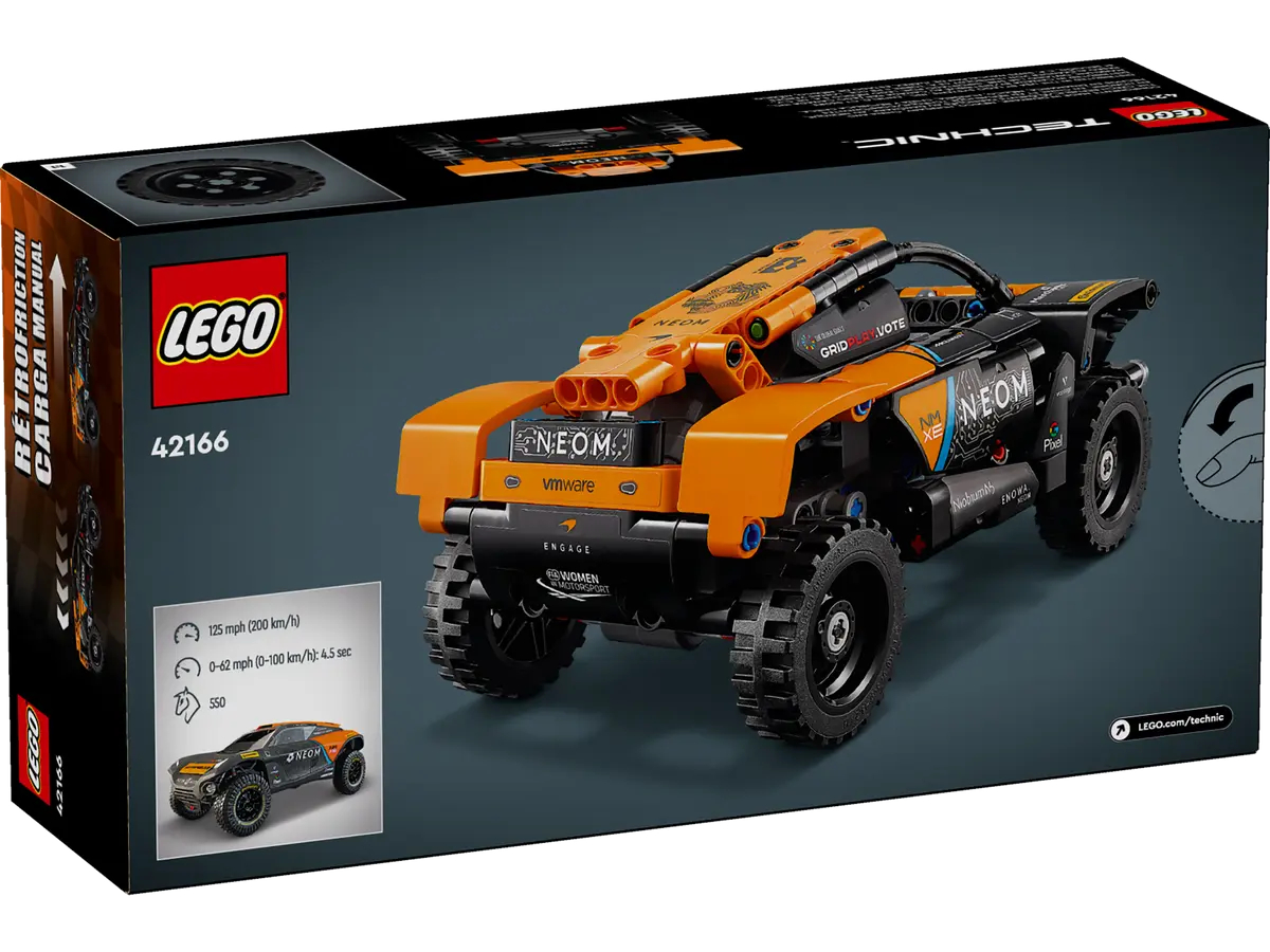 

Конструктор Lego Technic Гоночный автомобиль NEOM McLaren Extreme E, 42166, 42166