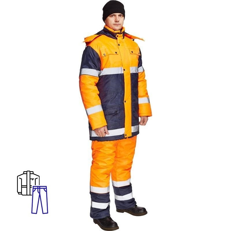 

Костюм рабочий NoBrand 446675-K желтый 56-58, 182-188