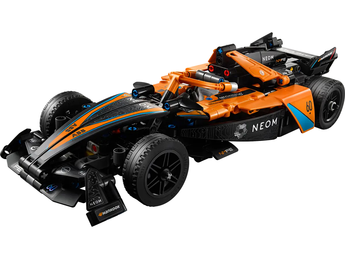 Конструктор Lego Technic NEOM McLaren Formula E Race Car, 42169 конструктор formula e panasonic jaguar racing gen2 car jaguar i pace etrophy lego 76898