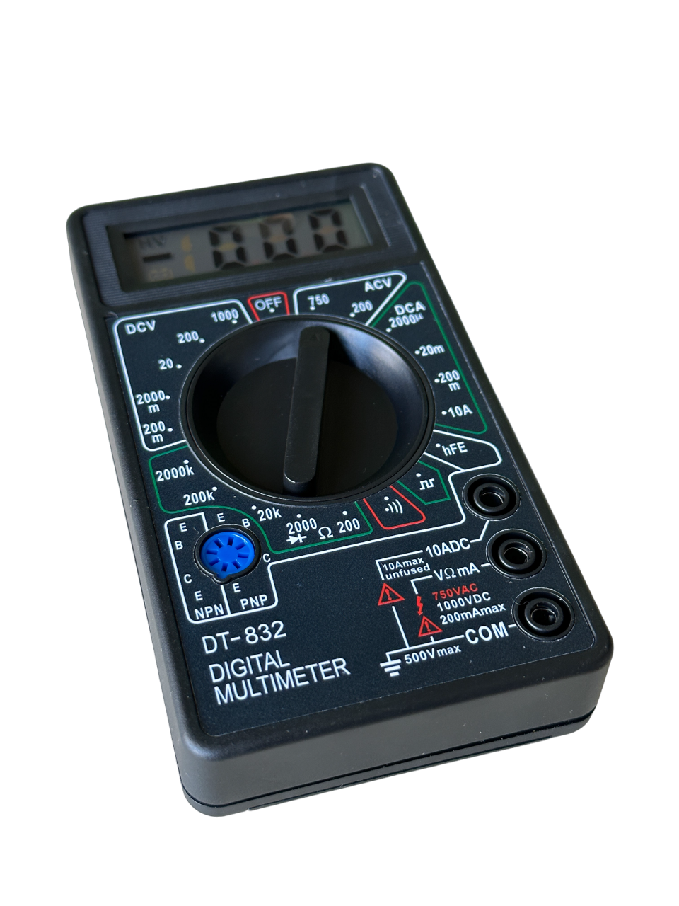 Мультиметр цифровой DT-832 цифровой мультиметр ekf