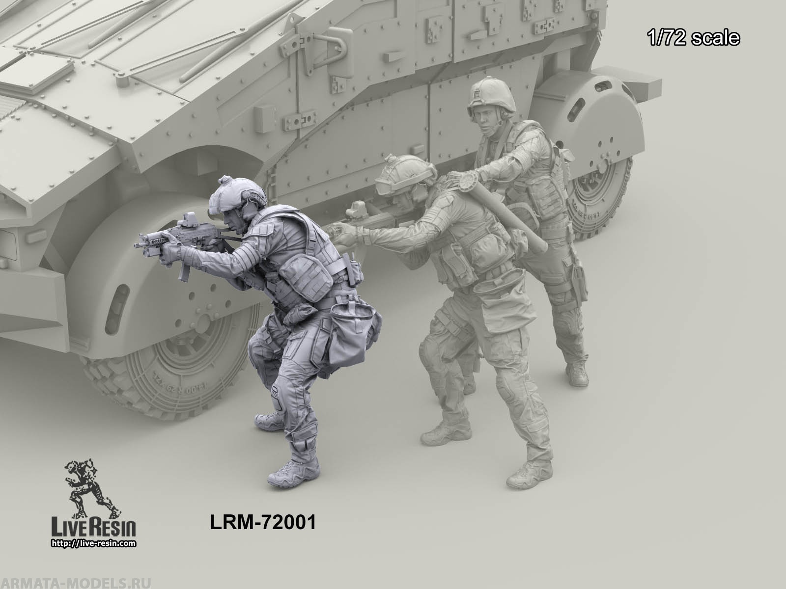 

LRM72001 Фигура бойца ЦСН 1